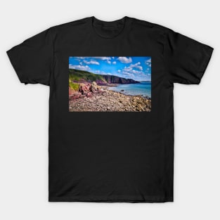 Stackpole Quay Coastline - Rock Formations - Coastal Scenery T-Shirt